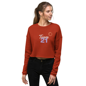 Sweat-Shirt Crop-Top