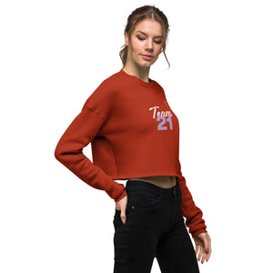 Sweat-Shirt Crop-Top