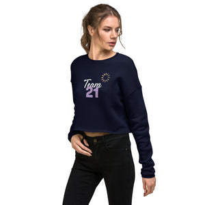 Sweat-Shirt Crop-Top