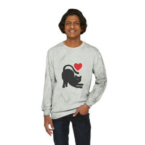 Unisex Color Blast Crewneck Sweatshirt