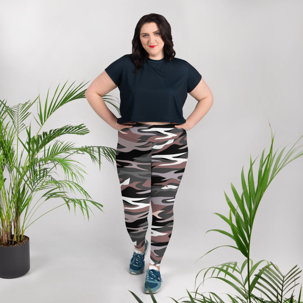 Legging Grande Taille, Imprimé All Over