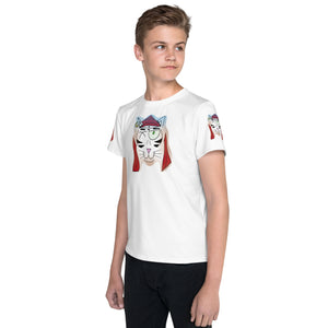 T-shirt col ras du cou adolescent