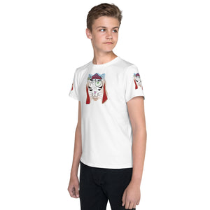 T-shirt col ras du cou adolescent