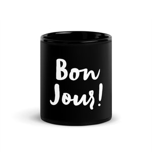 Mug brillant noir