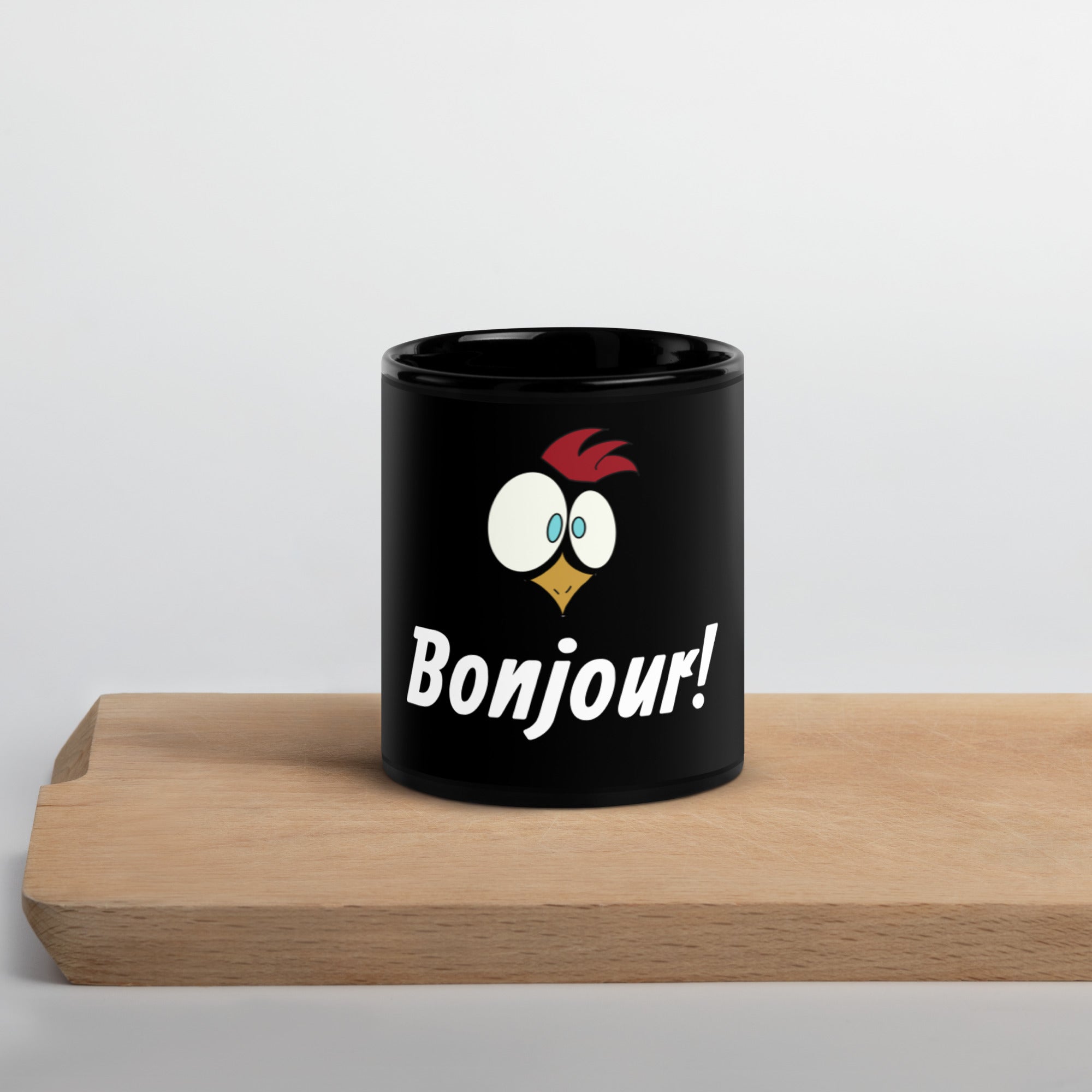 Mug brillant noir