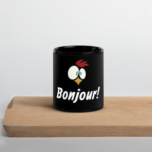 Mug brillant noir