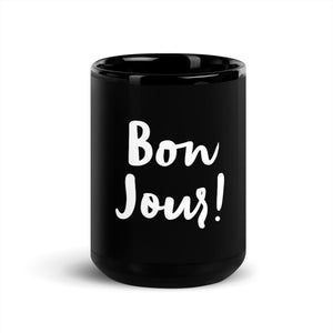 Mug brillant noir