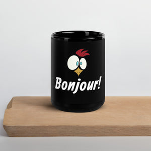 Mug brillant noir