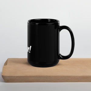 Mug brillant noir