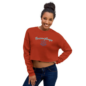 Sweat-Shirt Crop-Top