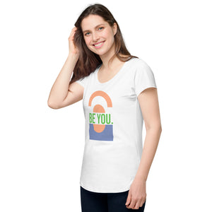 Tee-shirt à col rond pour femme